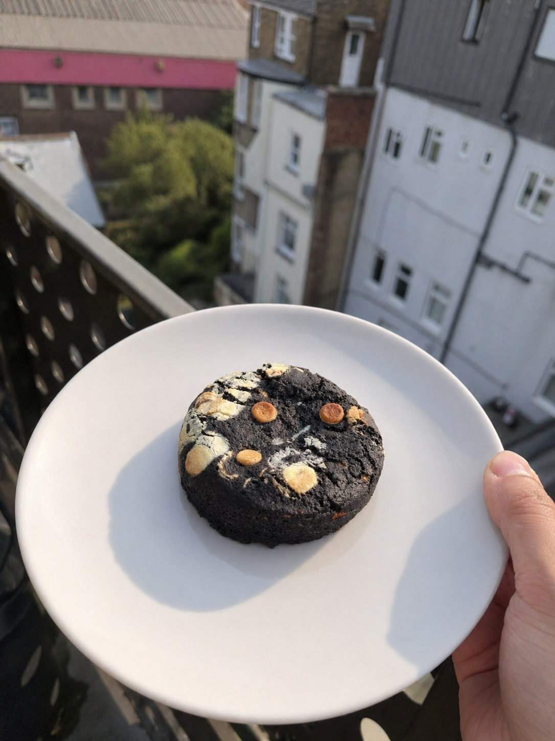 Black and white cookie view 2