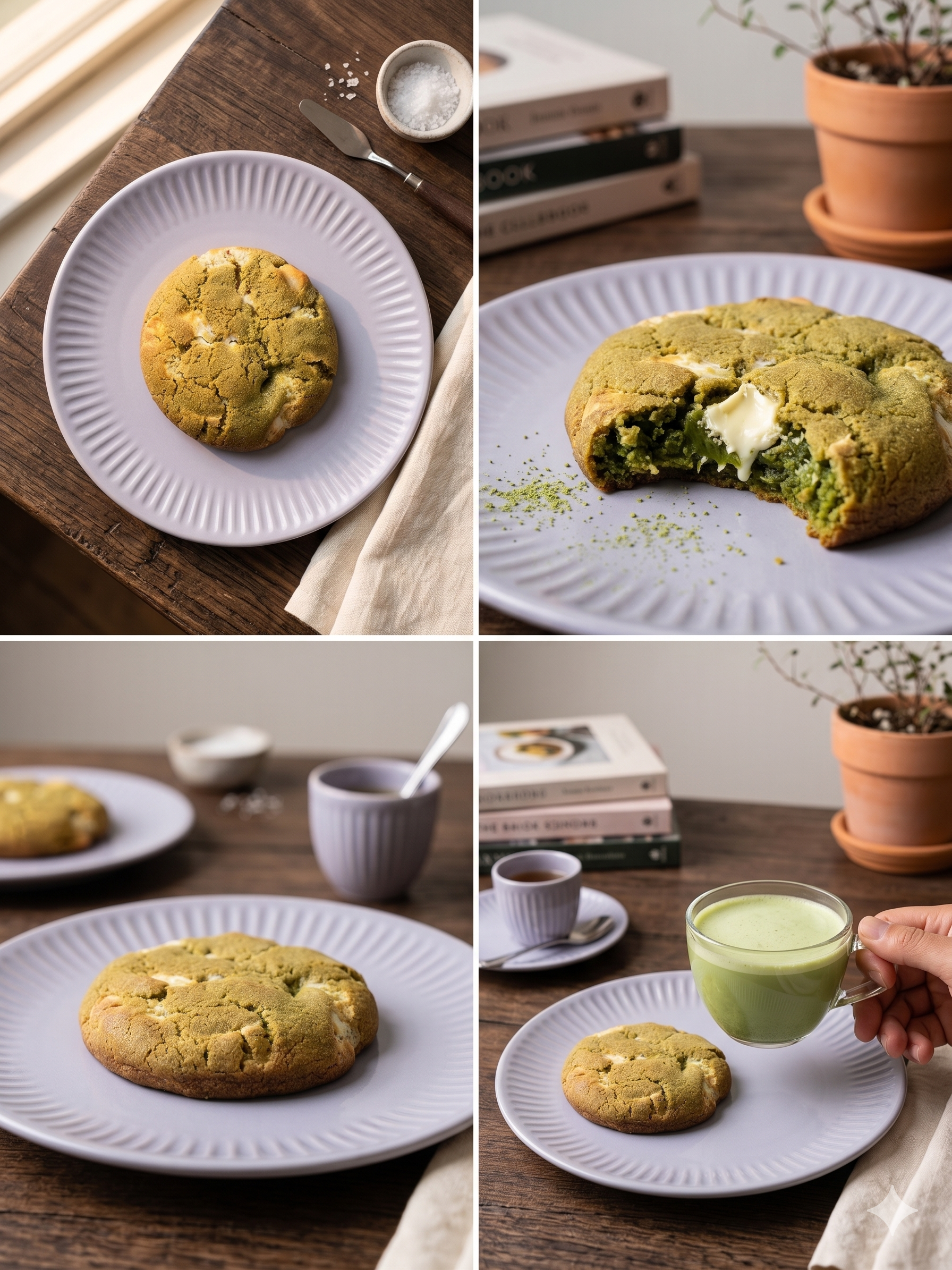 Matcha cookies